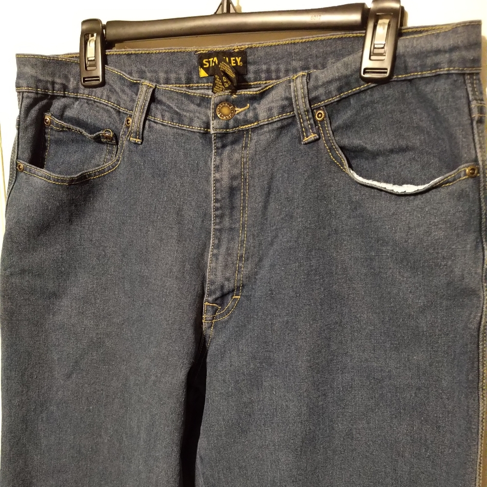 Men's Stanley Work Jeans Sz 36/34